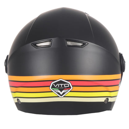 Casco Jet Vito Helmets Moda Retrò Design