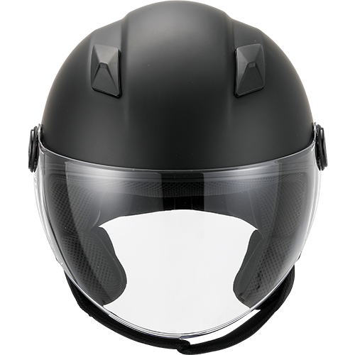 Casco Jet Vito Helmets UNO Nero Opaco