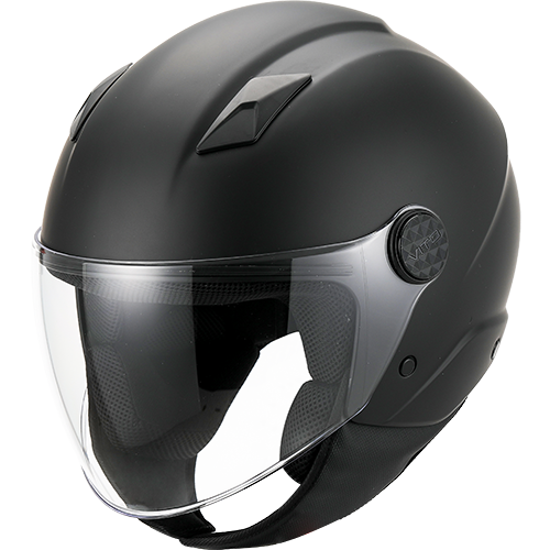 Casco Jet Vito Helmets UNO Nero Opaco