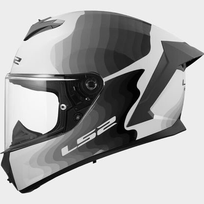 Casco Integrale LS2 FF820 RAPID III - FLOW White Gray