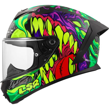 Casco Integrale LS2 FF820 RAPID III - LYCANT Purple Green