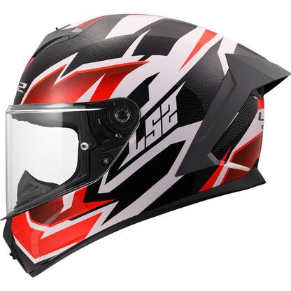 Casco Integrale LS2 FF820 RAPID III - XTREM White Black Red