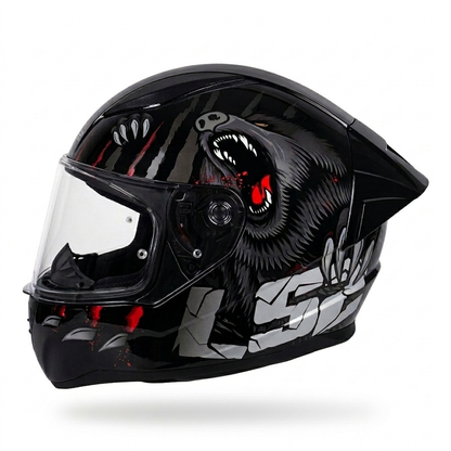 Casco Integrale LS2 FF353 RAPID II CLAW BLACK VERSIONE SPOILER