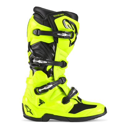 Stivali Motocross Off-Road Alpinestars Tech 7 Giallo Fluo Nero