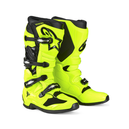 Stivali Motocross Off-Road Alpinestars Tech 7 Giallo Fluo Nero