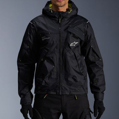 Giacca Da Moto Estiva Alpinestars Mogress Air Black Lime Punch White