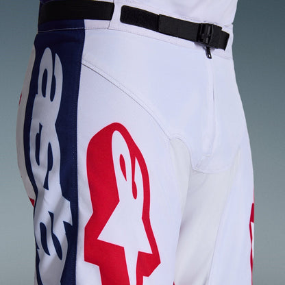 Completo Motocross Alpinestars Racer Riway White Blue Red (Magl. M Pant. 32)