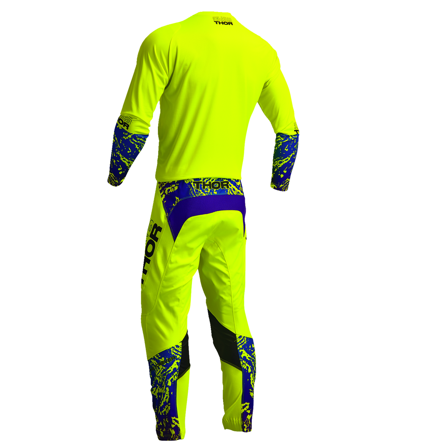 Completo Motocross Bimbo Sector Atlas Acid/Blue (Magl. S Pant. 24)