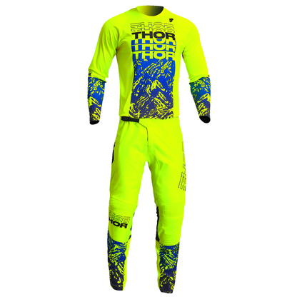 Completo Motocross Bimbo Sector Atlas Acid/Blue (Magl. S Pant. 24)