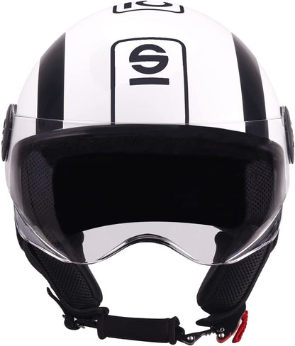 Casco Sparco SP601 Bianco Nero Lucido