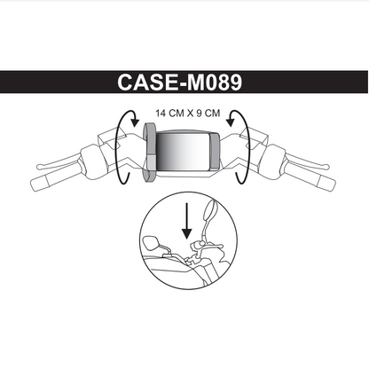 Porta Smartphone Da Manubrio OJ Case M089