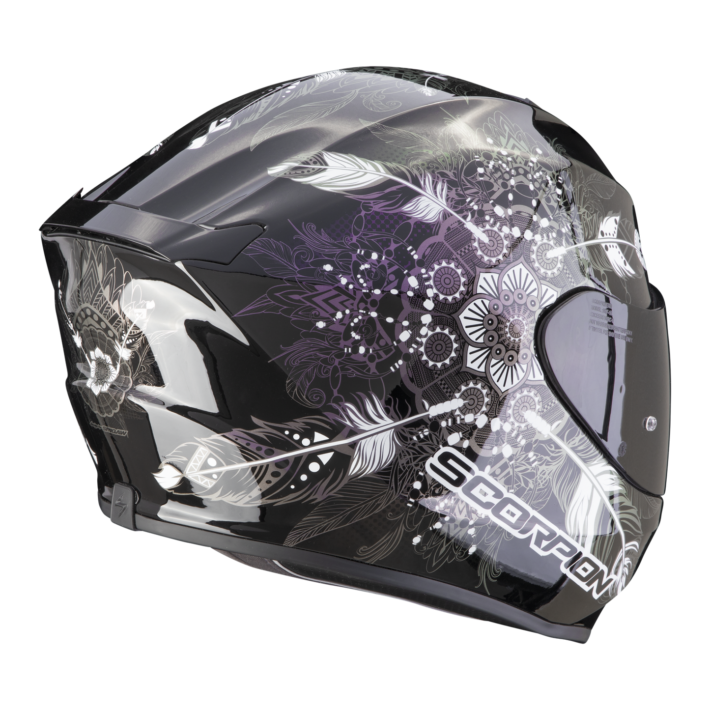 Casco Integrale Scorpion EXO_391 DREAM 139-212-38-02 Black/Chameleon Lucido