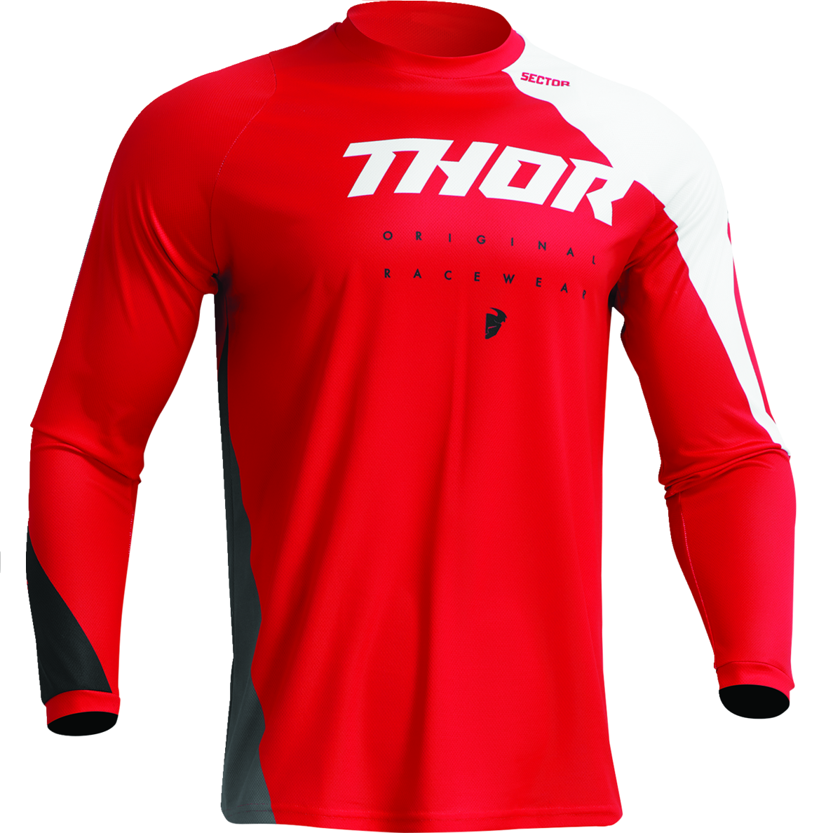 Completo Motocross Thor Sector Edge Red/White (Magl. L Pant. 34)