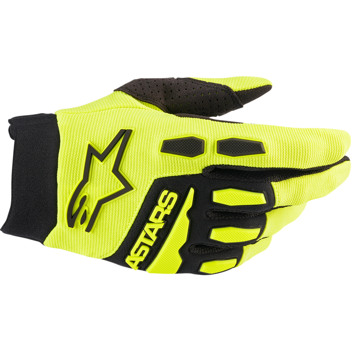 Guanti Off-Road Alpinestars Full Bore Giallo Fluo/Nero