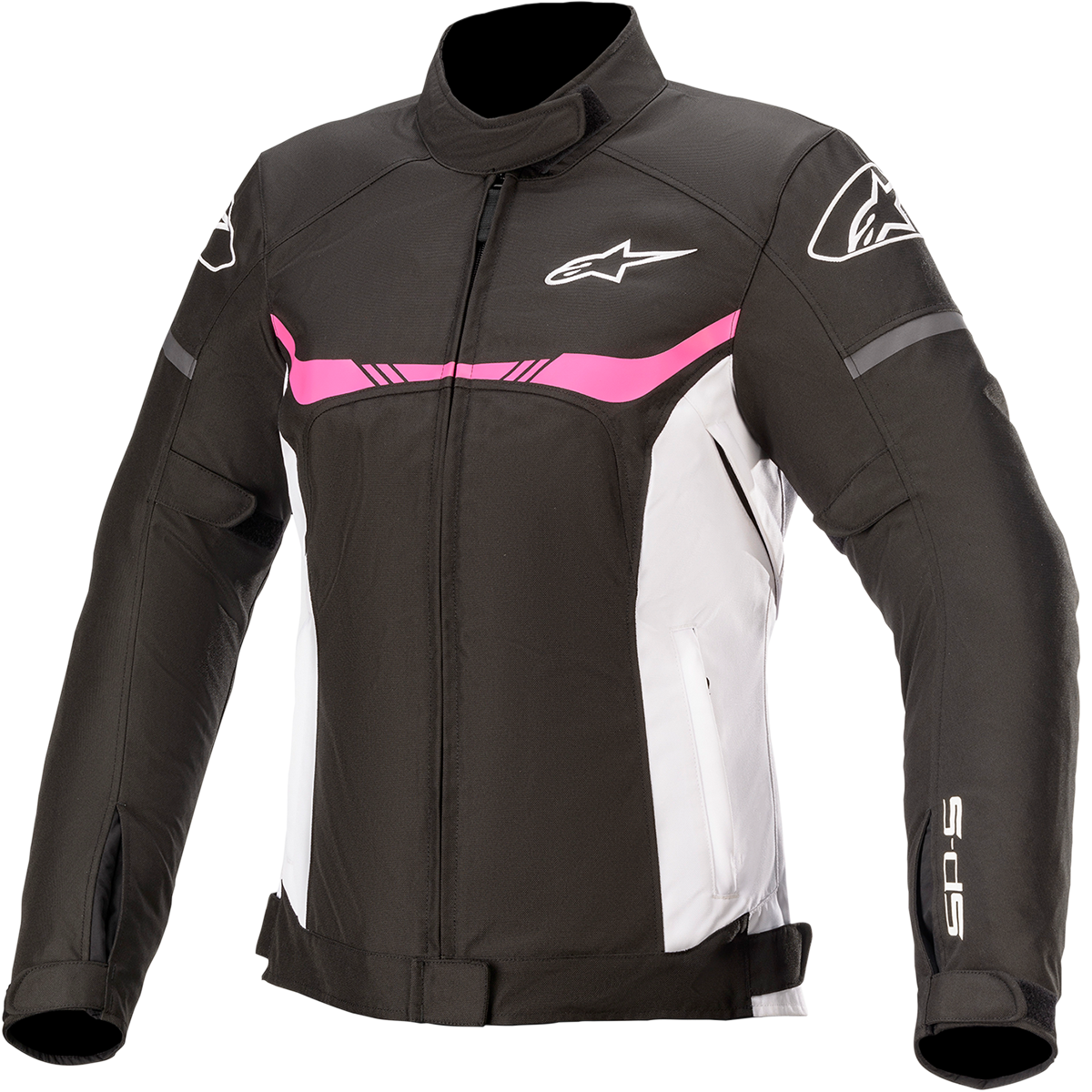 Giacca Da Moto Donna Alpinestars Stella T-SP S Waterproof Nero Bianco Fucsia 3210120-1239-S