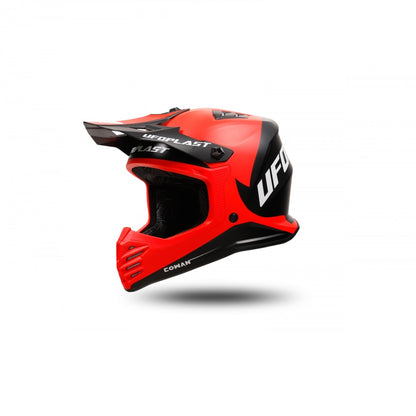 Casco Motocross Bimbo Ufo Plast Korey Cowan Nero Rosso