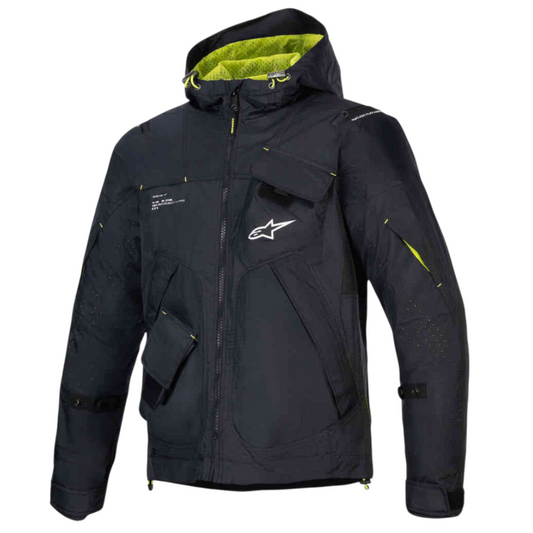 Giacca Da Moto Estiva Alpinestars Mogress Air Black Lime Punch White
