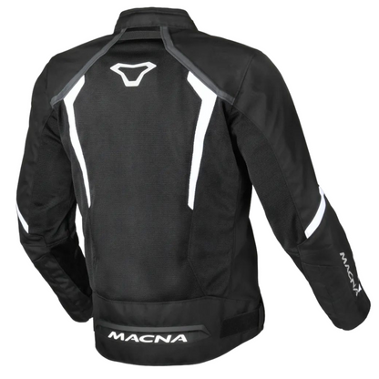 Giacca Da Moto Estiva Macna Grisco Black White
