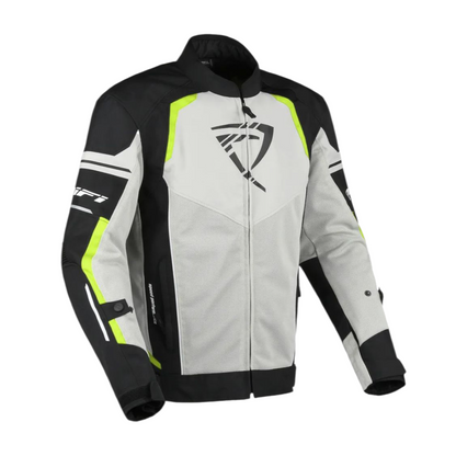 Giacca Da Moto Estiva Difi Estoril Air Grey Black Yellow