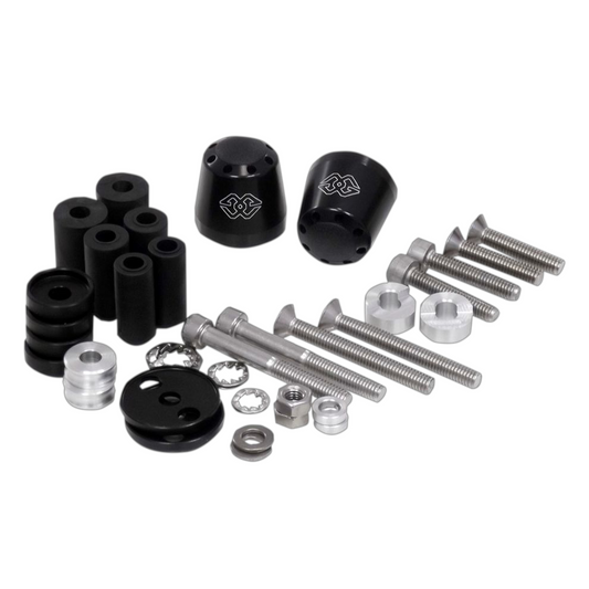 Contrappesi Bilancieri Manubrio Moto Gilles Tooling Cone Nero