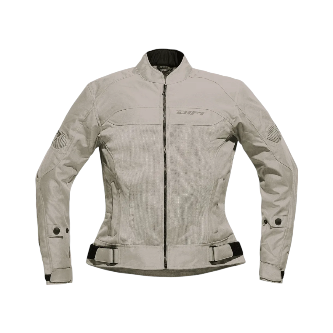 Giacca Da Moto Donna Estiva Difi Ibiza Air Lady Grigia Argento