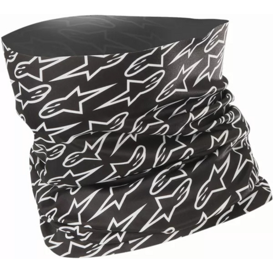 Scaldacollo Alpinestars Necktube Black White