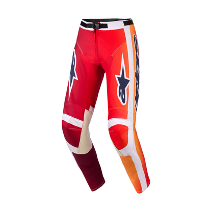 Completo Motocross Alpinestars Racer Portl Red Light Gray Dark Gray (Magl. L Pant. 34)