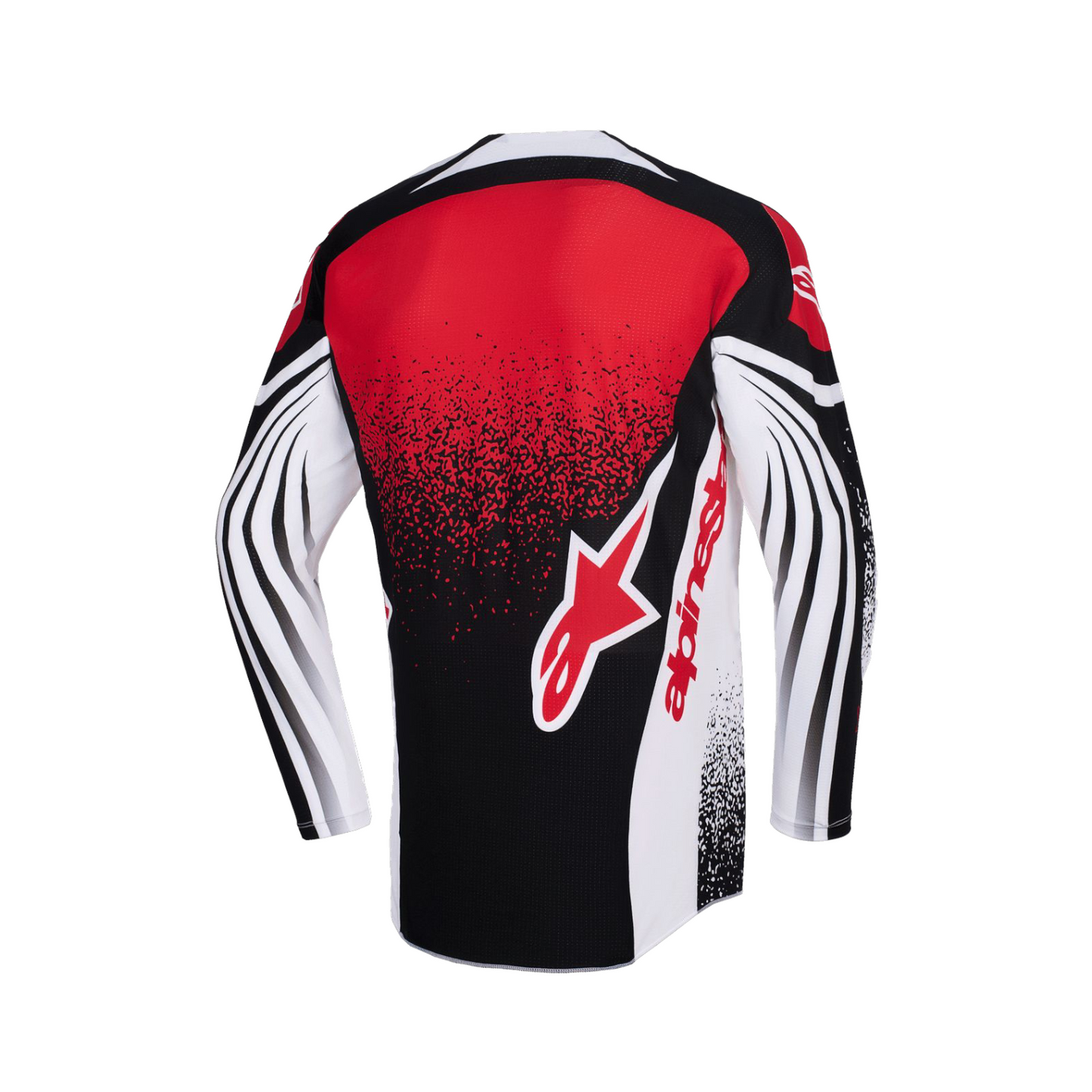 Completo Motocross Alpinestars Techstar Nomur Black White Red (Magl. L Pant. 34)