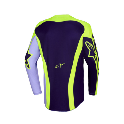 Completo Motocross Alpinestars Racer Portl Purple Yellow Fluo (Magl. M Pant. 32)