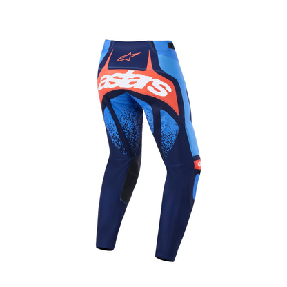 Completo Motocross Alpinestars Techstar Nomur Dark Navy Orange Ucla Blue (Magl. L Pant. 34)