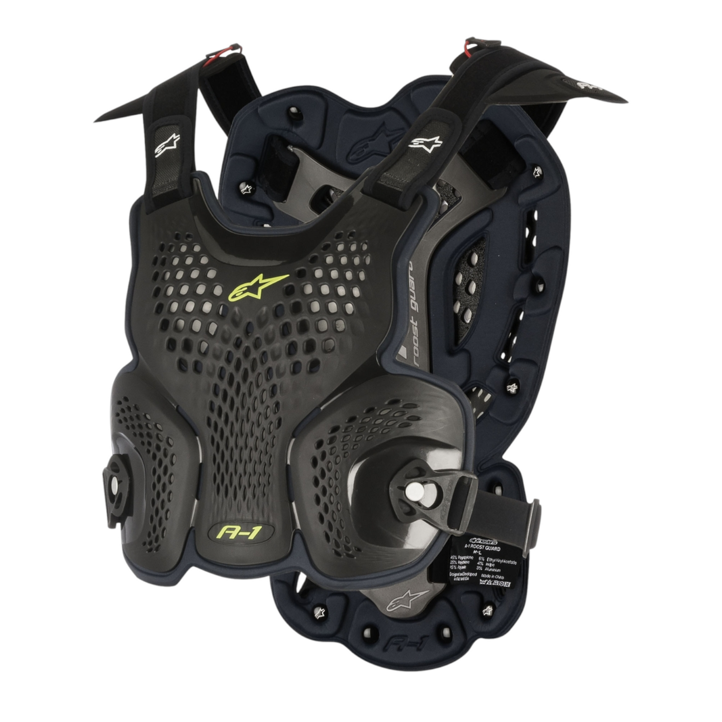 Pettorina Alpinestars A-1 Roost Guard Nero Antracite
