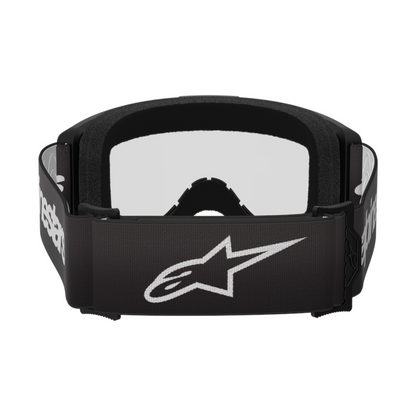 Maschera Motocross Alpinestars Vision 3 Nera Con Lente Trasparente