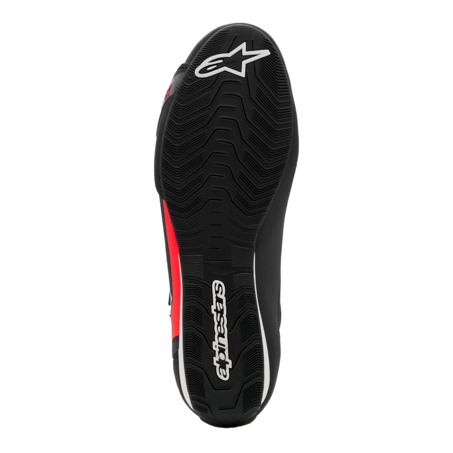 Scarpe Da Moto Alpinestars Sektor Nero Bianco Rosso Fluo