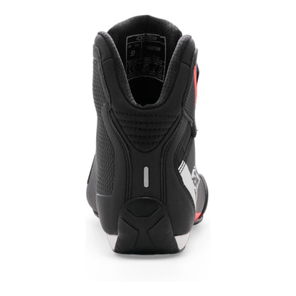Scarpe Da Moto Alpinestars Sektor Nero Bianco Rosso Fluo