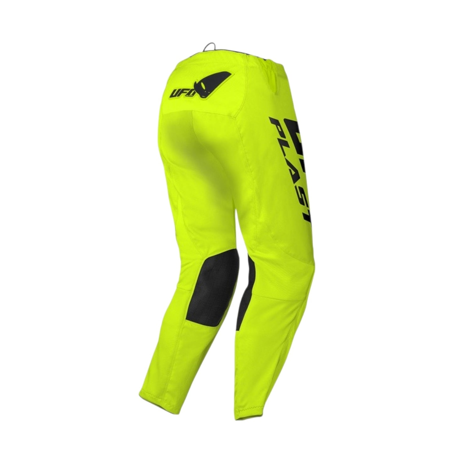 Completo Motocross Bimbo UFO PLAST RADIAL Giallo Fluo (Magl. S Pant. 40)