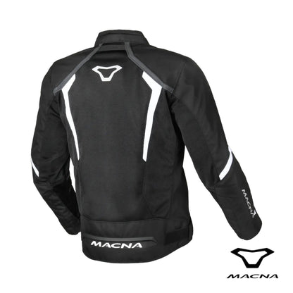 Giacca Da Moto Estiva Macna Grisco Black White