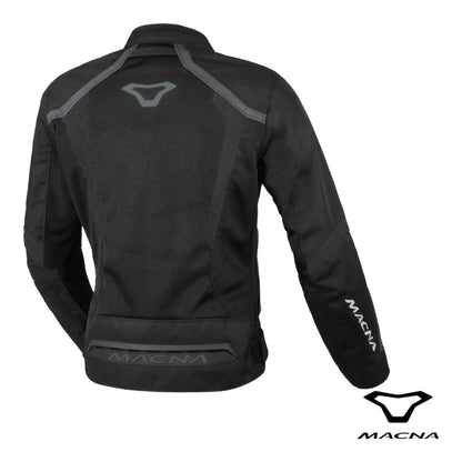 Giacca Da Moto Donna Estiva Macna Grisca Black