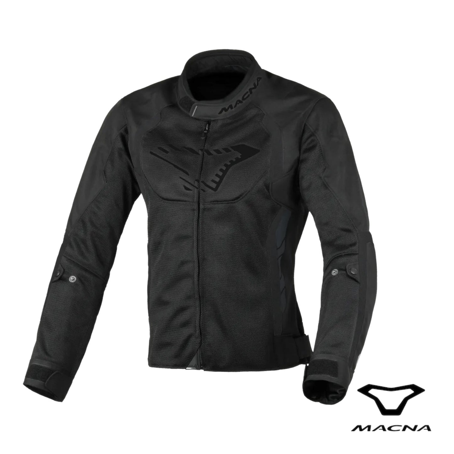 Giacca Da Moto Donna Estiva Macna Grisca Black