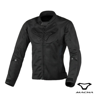 Giacca Da Moto Donna Estiva Macna Grisca Black