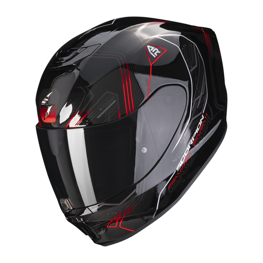 Casco Integrale Scorpion EXO-391 SPADA 139-415-160 Black-Neon Red