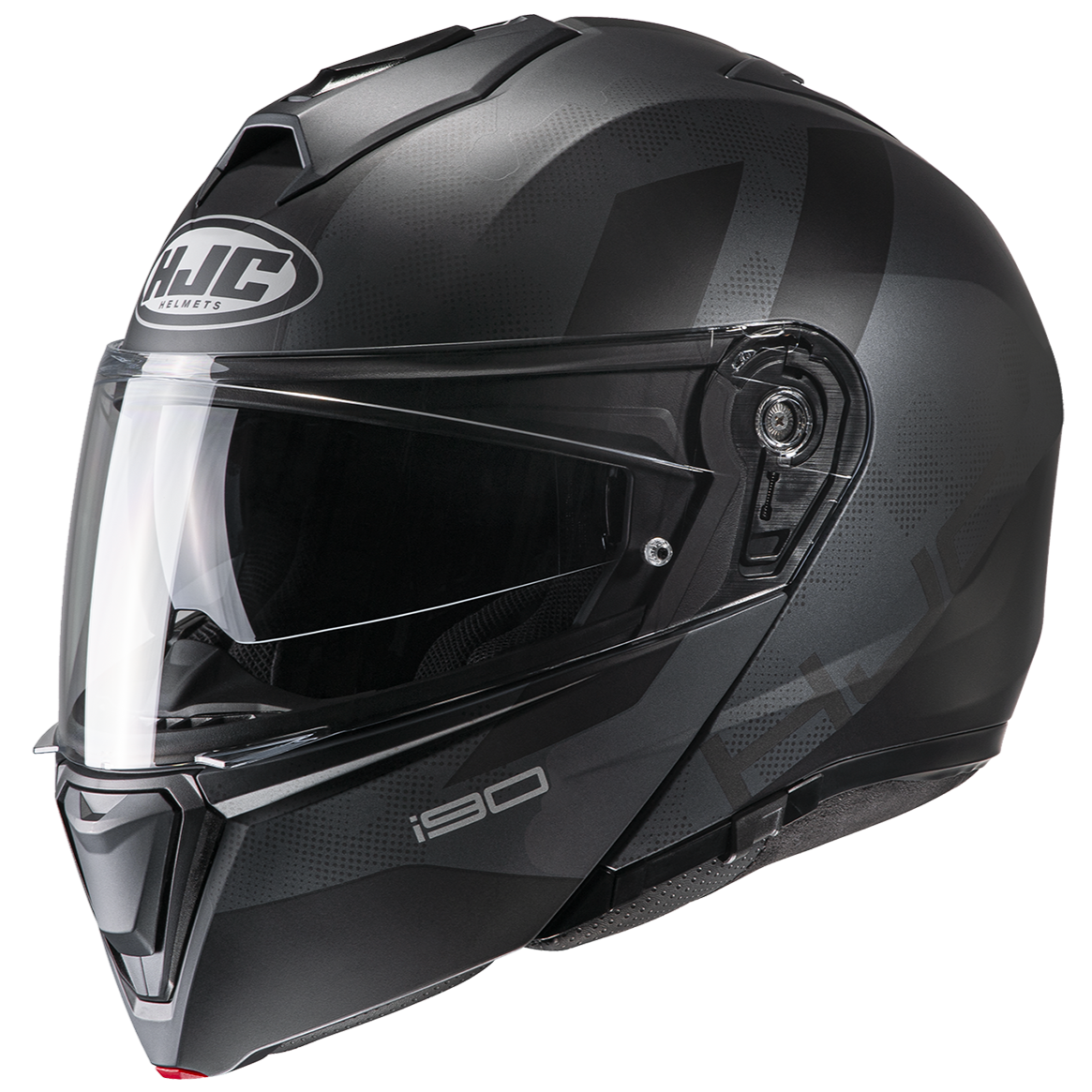 Casco Modulare HJC i90 Syrex MC5 Nero / Grigio Opaco