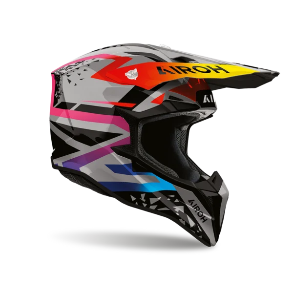 Casco Motocross Airoh Wraaap Karma Gloss