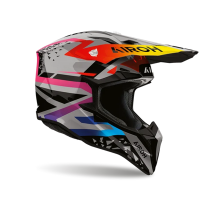 Casco Motocross Airoh Wraaap Karma Gloss