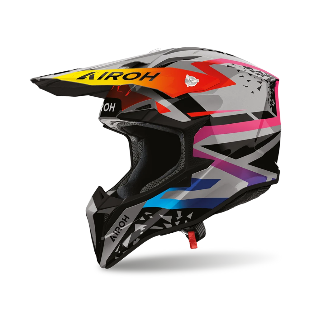 Casco Motocross Airoh Wraaap Karma Gloss