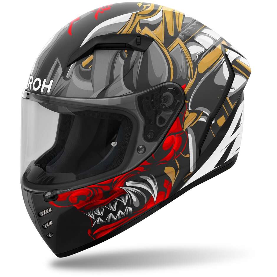 Casco Integrale Airoh Connor Samurai Matt
