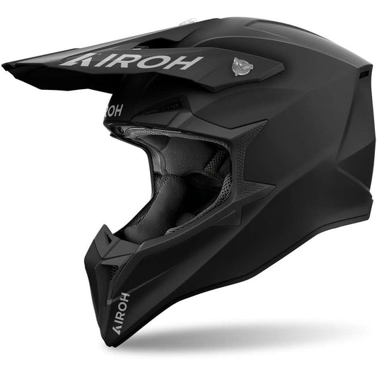 Casco Motocross Airoh Wraaap Color Black Matt