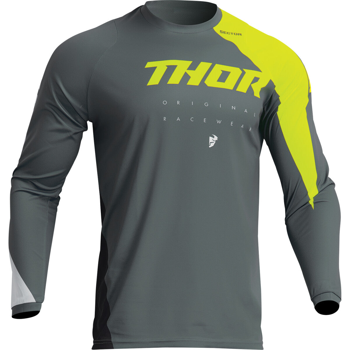 Completo Motocross Thor Sector Edge Dark Gray/Acid (Magl. S Pant. 30)