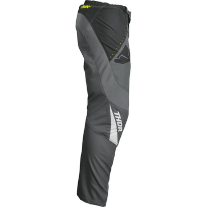 Completo Motocross Thor Sector Edge Dark Gray/Acid (Magl. S Pant. 30)