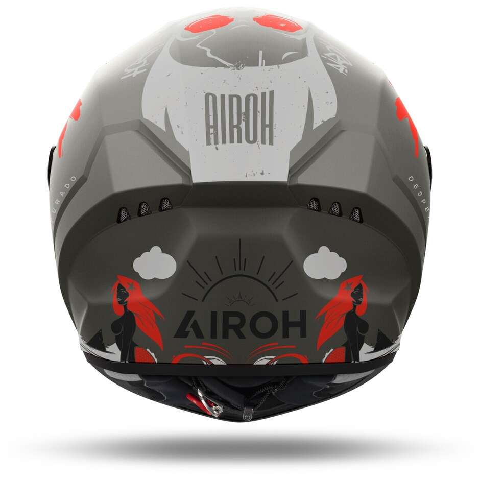 Casco Integrale Airoh Connor Desperado Orange Matt