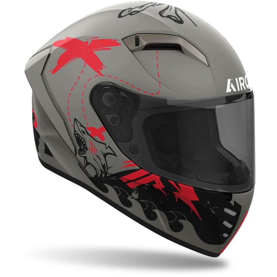 Casco Integrale Airoh Connor Desperado Orange Matt